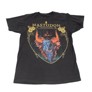 Mastodon Crusher Destroyer Black Band Tee Double Sided T-Shirt